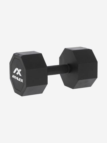 Гантель гексагональная обрезиненная Athlex, 20 кг