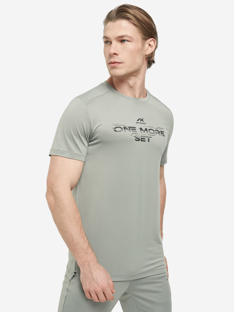 Футболка мужская Athlex One More Set